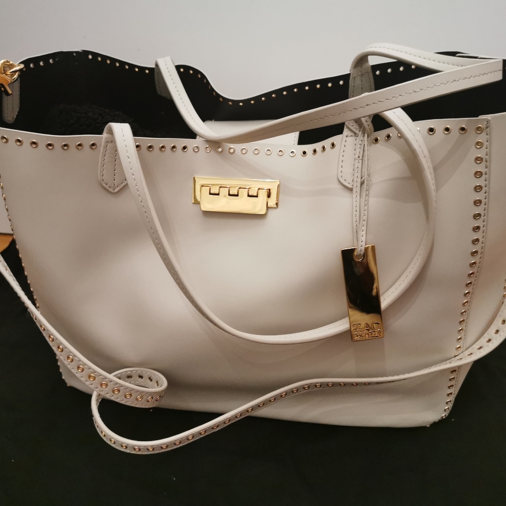 Zac Posen Eartha Everyday Signature Leather Tote - Picture 1 of 8